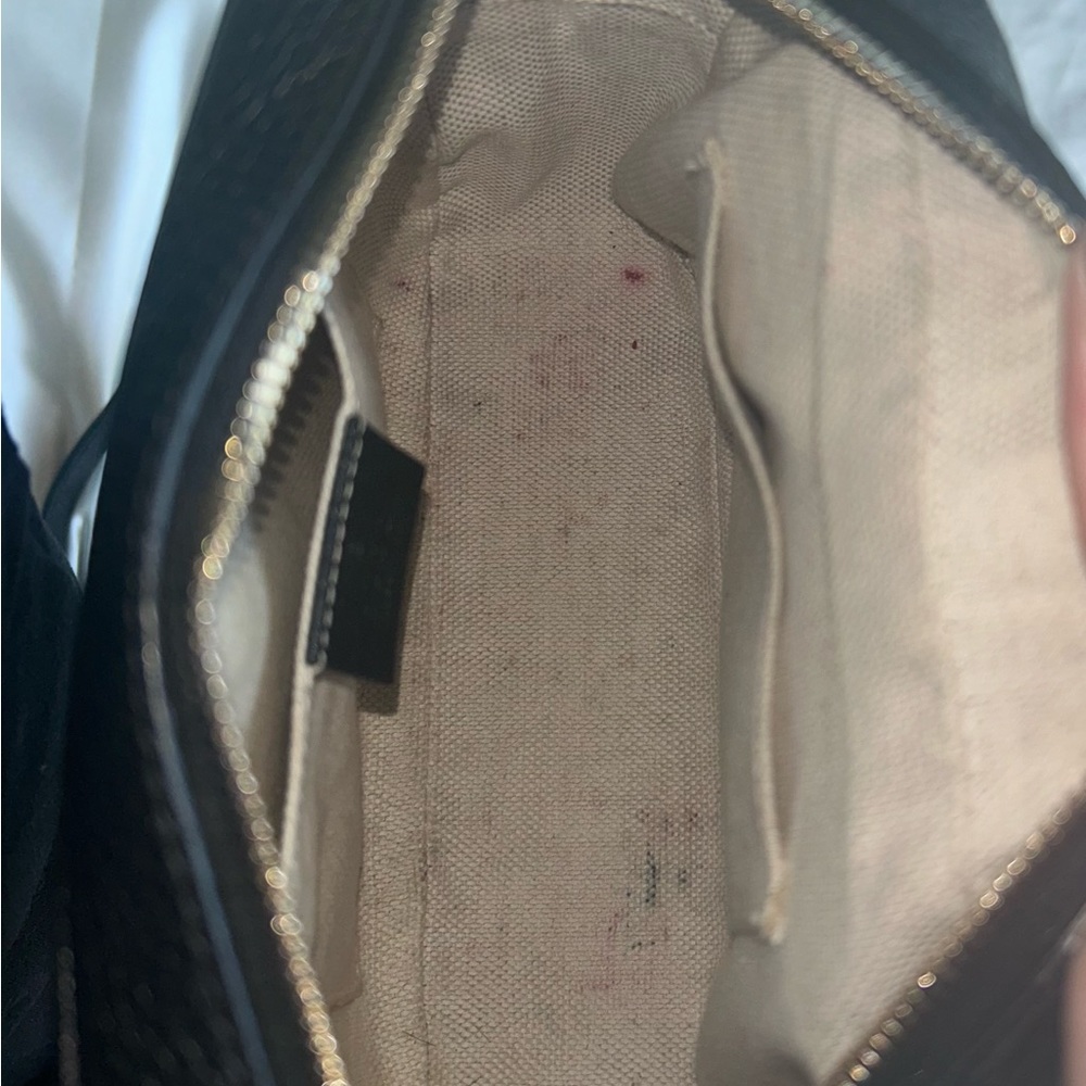 GUCCI SOHO Black Disco Crossbody Bag - Authenticity Certified🌟EUC - Picture 10 of 12